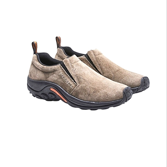 Merrell Women's Waterproof Jungle Moc Suede Shoes Size 6 in Gray - Picture 3 of 16